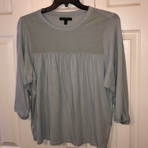 Banana Republic size large pale blue cotton top
